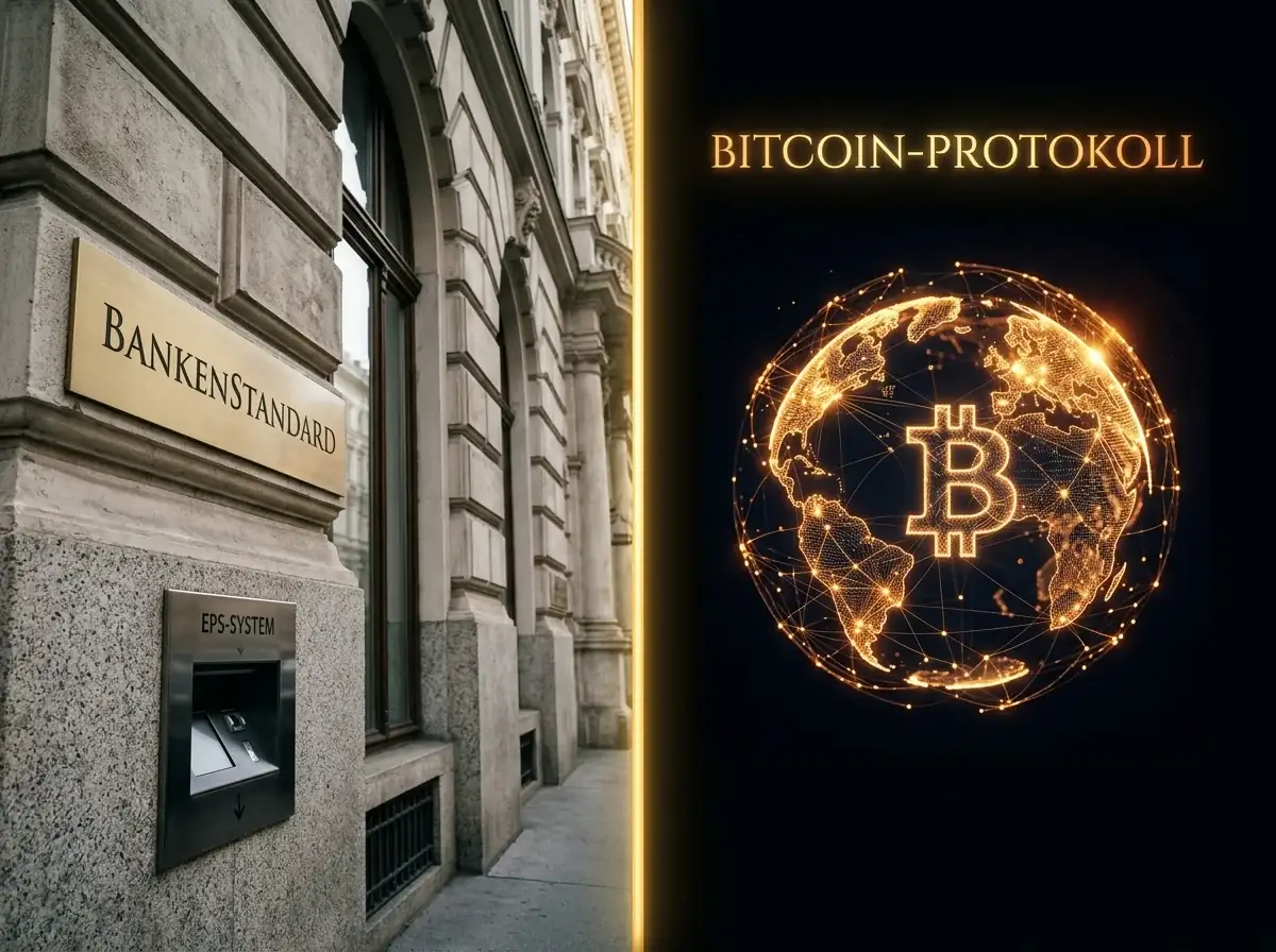 Direkter Vergleich Bankenstandard EPS und dezentrales Bitcoin-Protokoll als Casino-Zahlung