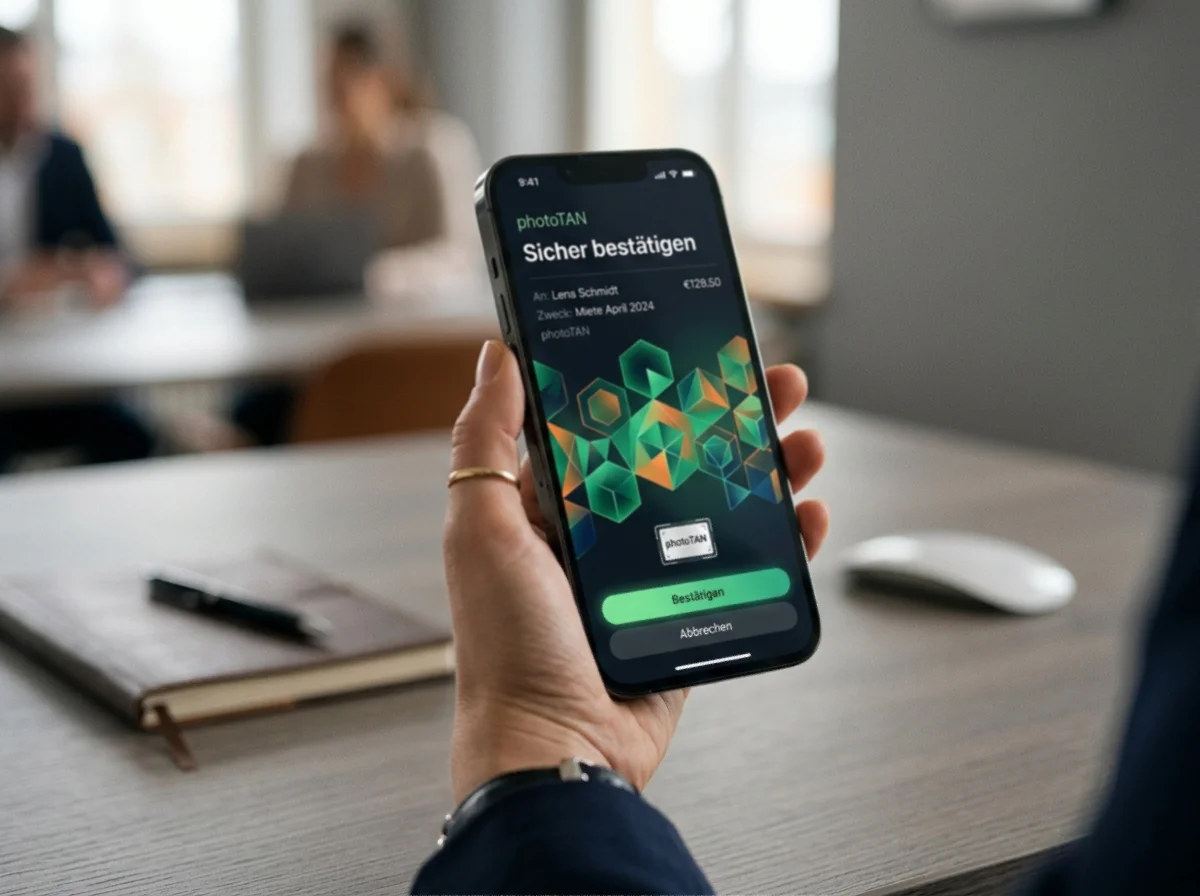 photoTAN App-intern bei Easybank ohne externe Hardware