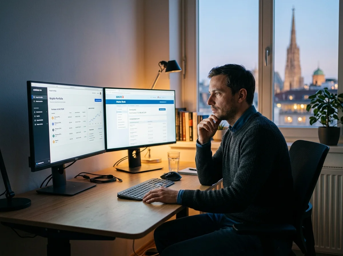 Spieler in Spezialsituation mit Krypto-Wallet als Nischenlösung statt EPS-Banking