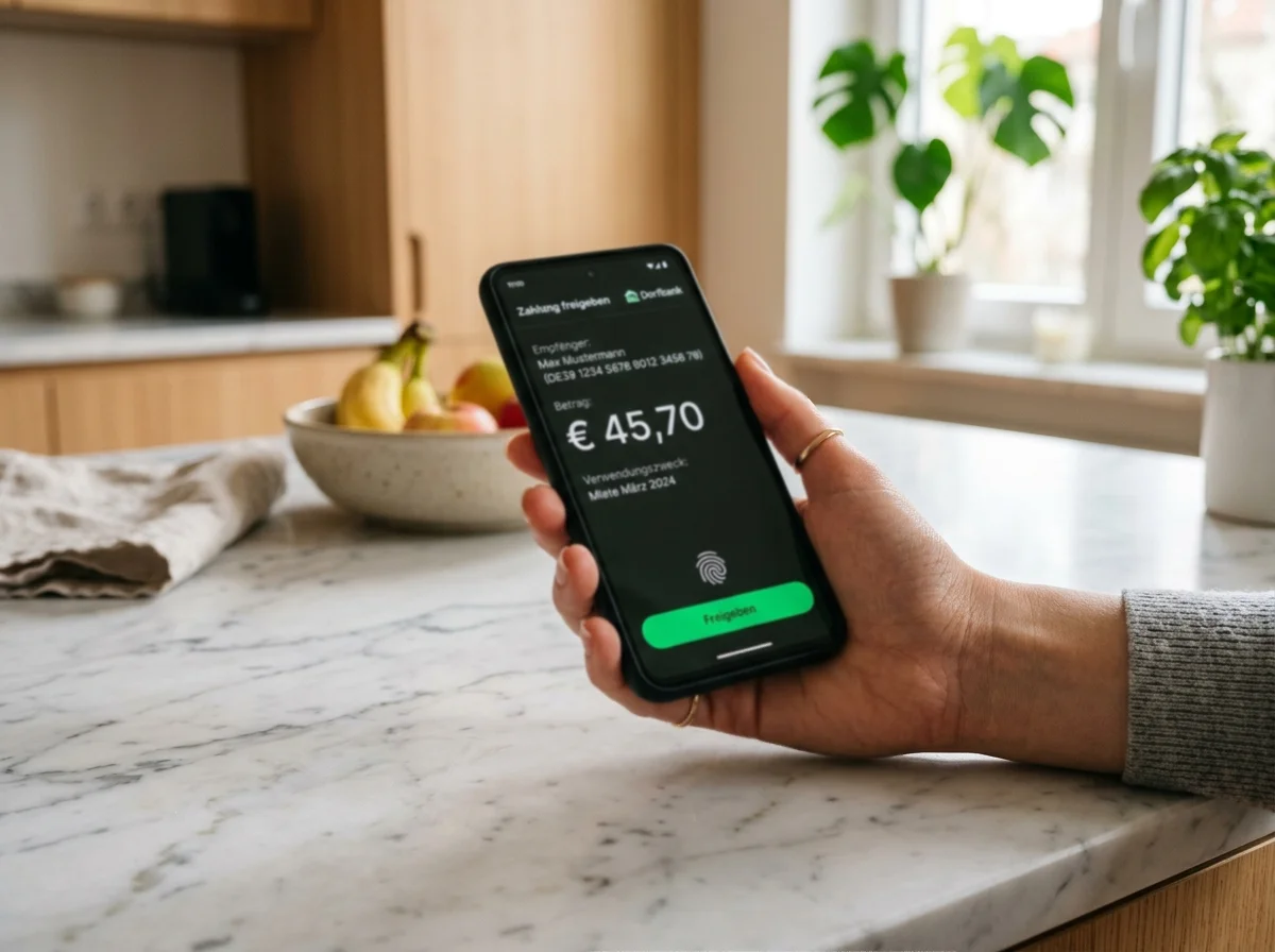 Mein ELBA App mit pushTAN-Freigabe bei EPS-Einzahlung