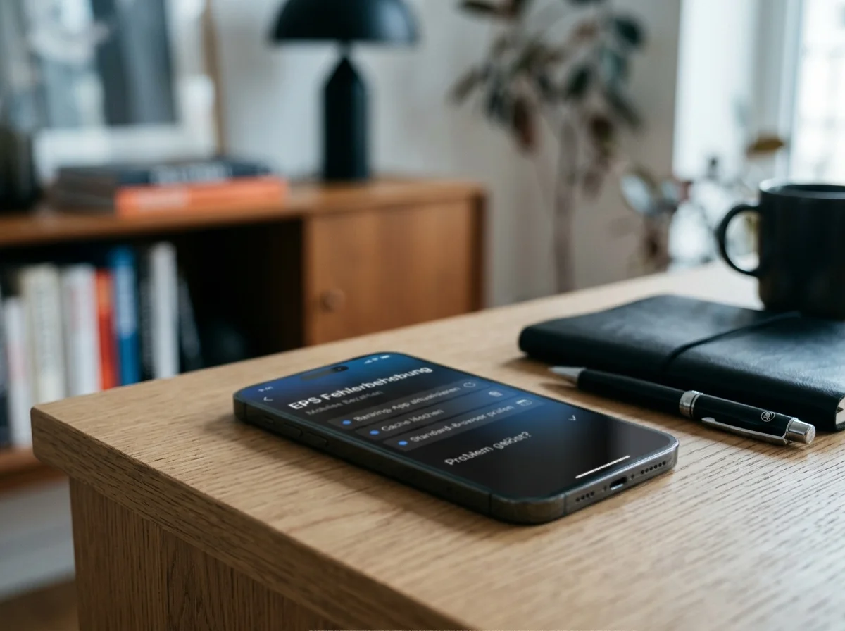 Typische mobile EPS-Fehlerbilder mit Banking-App und ihre praktischen Lösungswege