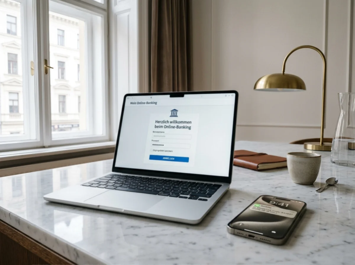 OnlineB@nking bei Bank Austria mit mobileTAN-Bestätigung