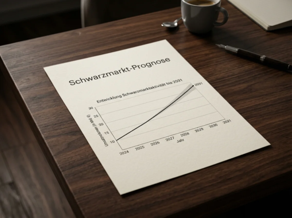 Prognose des österreichischen Online-Glücksspiel-Schwarzmarkts bis zum Jahr 2031