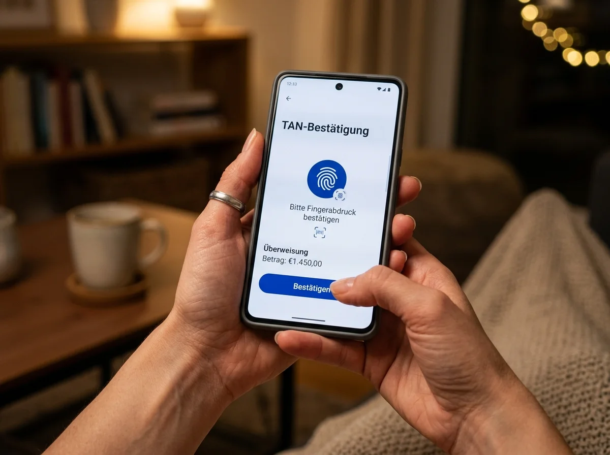 TAN-Bestätigung im Mobile-Banking als Teil des EPS- und Sofortüberweisung-Flows