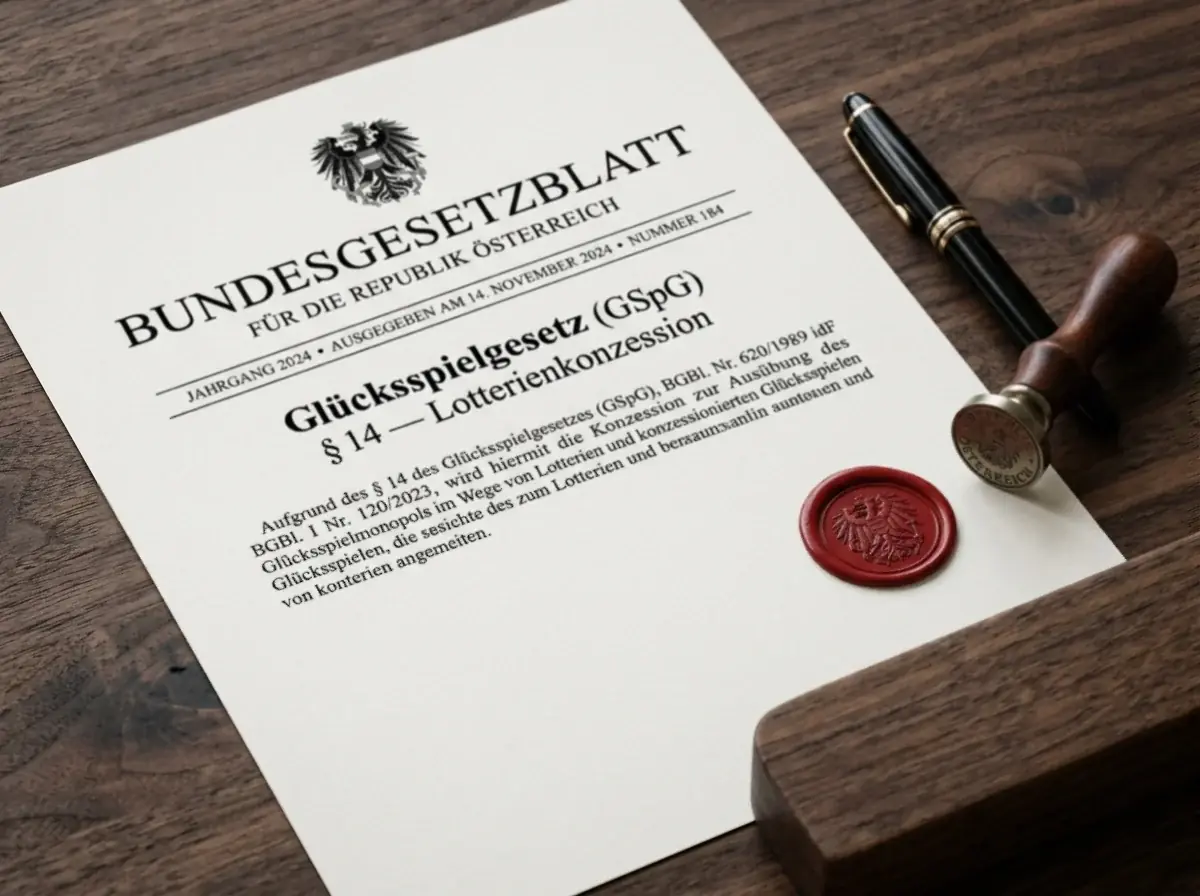 win2day Lotterien-Konzession nach Paragraph 14 GSpG und Aufsicht durch das BMF